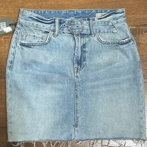 Allsaints Bette Buckle Skirt